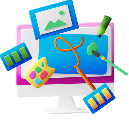 graphic design 3d icon