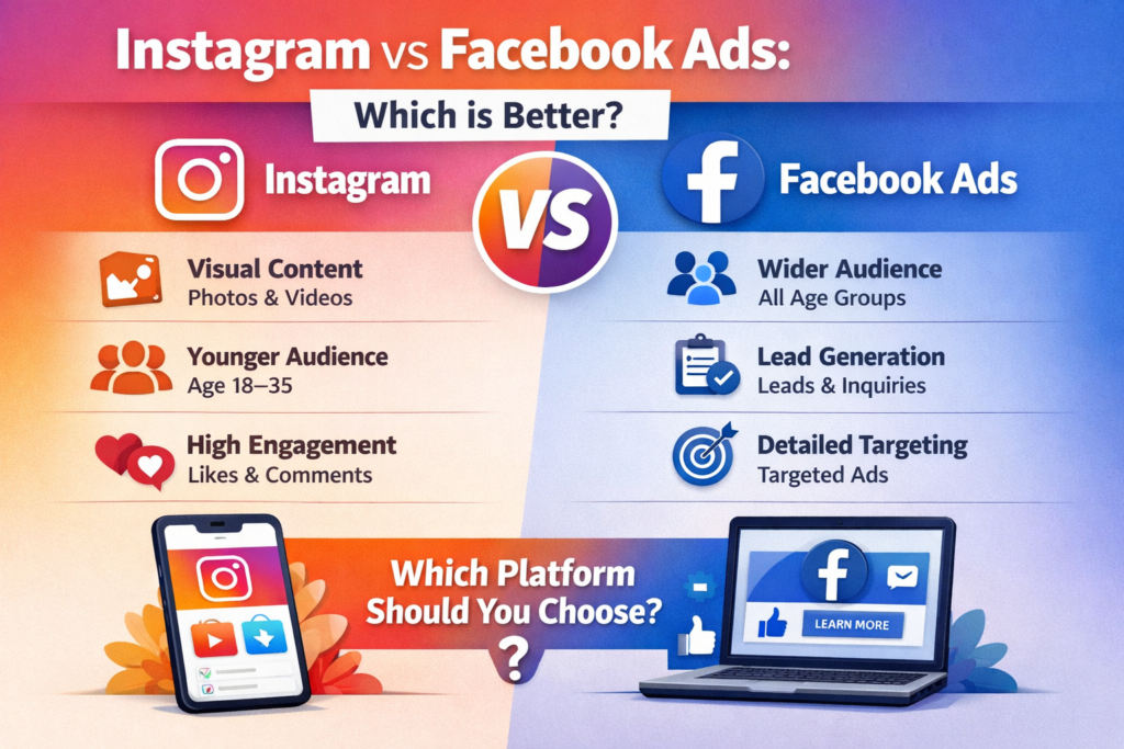 Instagram vs Facebook Ads