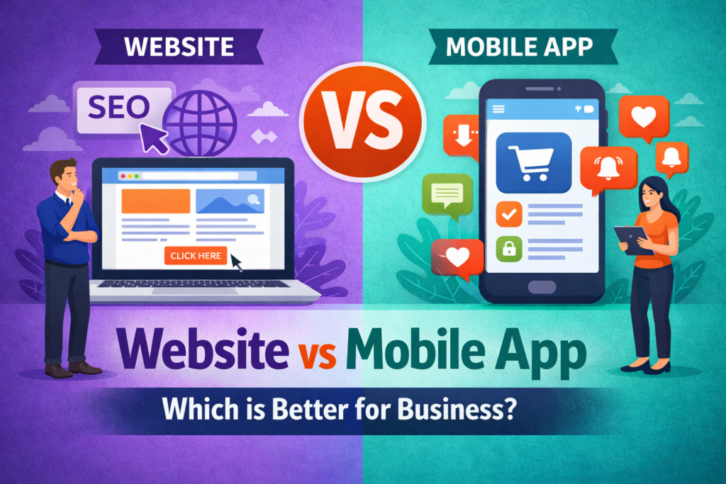 Website vs Mobile App