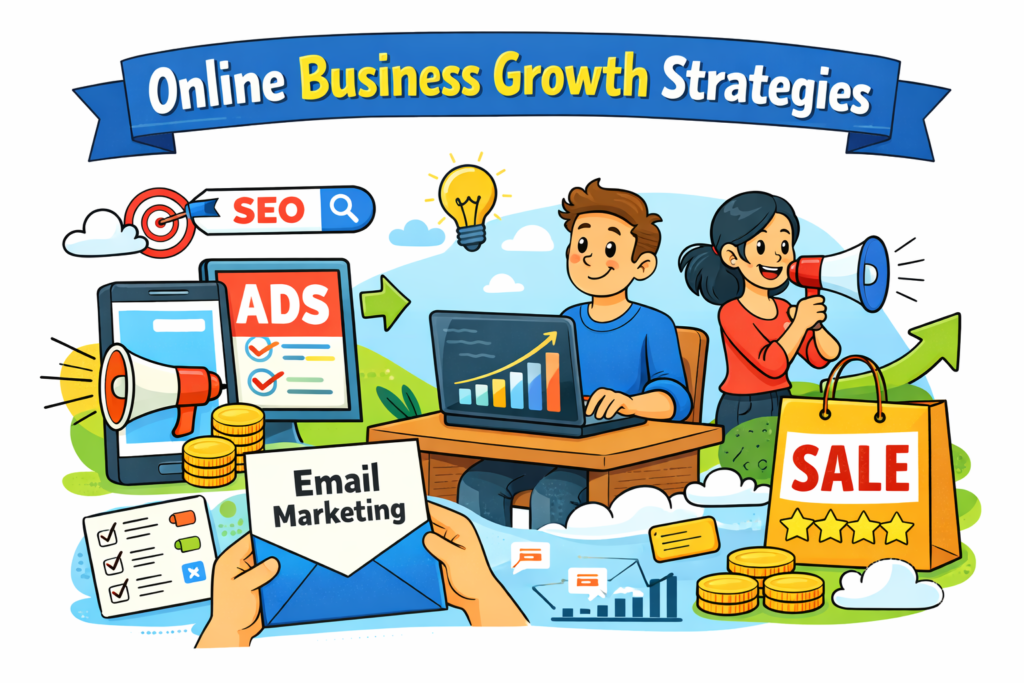 online business growth strategies