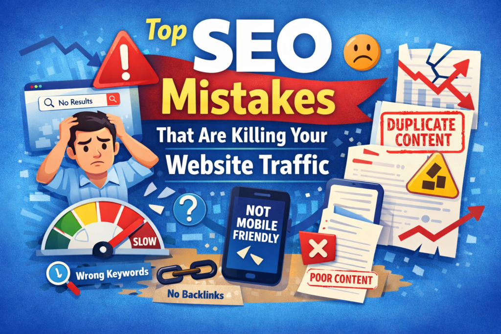 common SEO mistakes