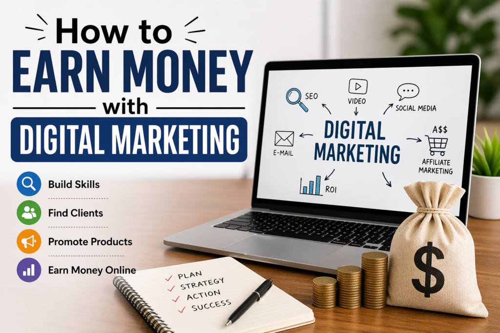 How to Earn Money with Digital Marketing
