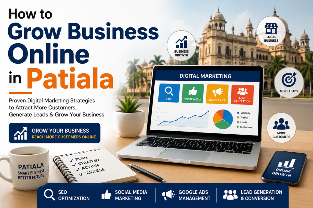How to Grow Business Online in Patiala