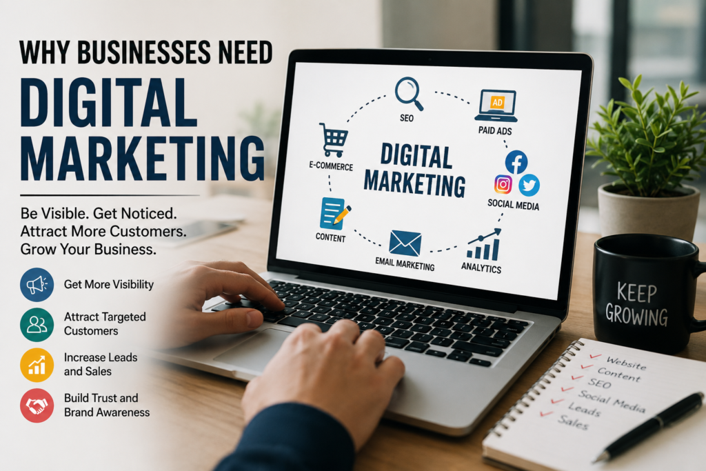 Why Businesses Need Digital Marketing