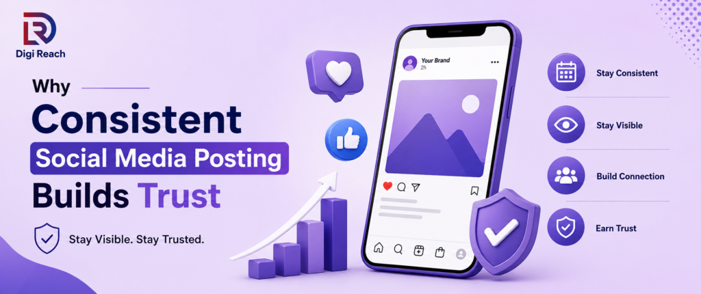 Consistent Social Media Posting Builds Trust